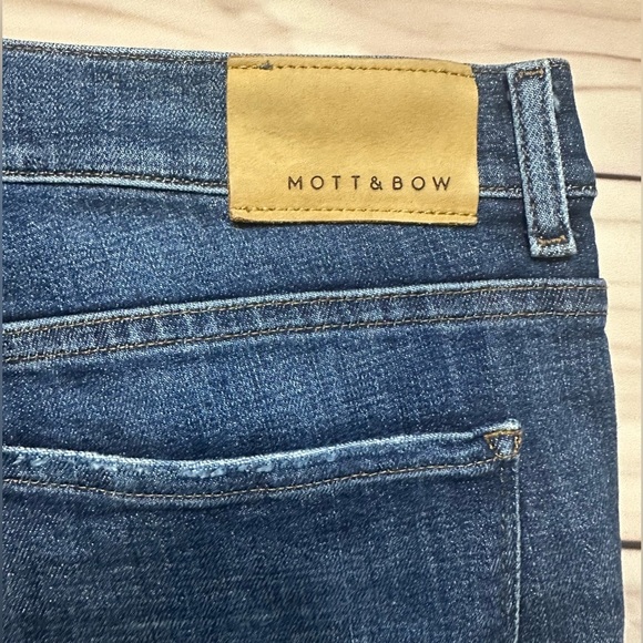 Mott & Bow Jeans Men's 34x32 Skinny Wooster versatile blue Denim stretch casual - Picture 3 of 10